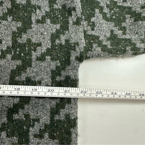 Madewell Allston Double-Button Houndstooth Cardigan Size Small Oversized - Picture 6 of 9